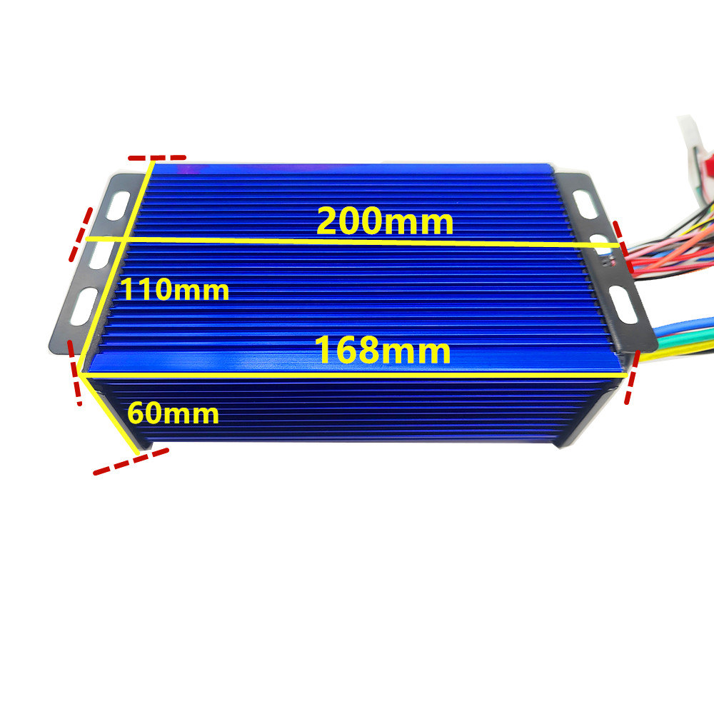 36V 48V 60V 72V 2000W Brushles - Dual Motor Ebike Kit 2000W recension och pris